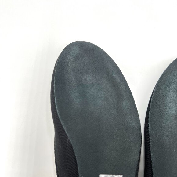 Bloch Womens‎ Size 7.5 S0326L Accent Black Canvas Dance Heels Shoes - Picture 10 of 14